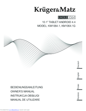Kruger&Matz KM1064.1 Owner's Manual