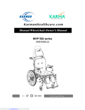 Karman Healthcare MVP 502 series Owner's Manual