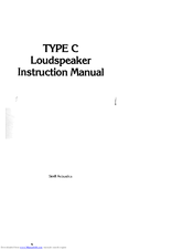 Snell Type C Instruction Manual