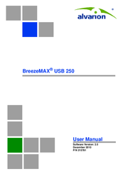 Alvarion BreezeMAX USB 250 User Manual
