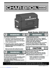 Char-Broil 500X User Manual