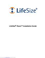 LifeSize Room Installation Manual