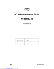 ITC TV-60MCU-16 User Manual