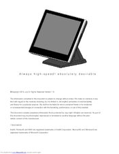 Birch PP-8100-15 User Manual