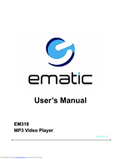 Ematic EM318 User Manual