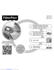 Fisher-Price BCV21 Instructions Manual