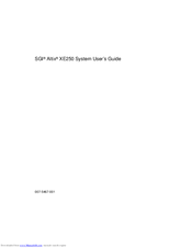 Silicon Graphics Altix XE250 User Manual