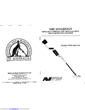 Minelab The Sovereign Instruction Manual