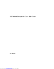 Silicon Graphics InfiniteStorage 350 Quick Start Manual