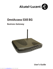 Alcatel-Lucent OmniAccess 5305 BG User Manual