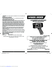 Black & Decker SL3WAKB Instruction Manual