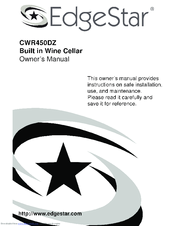 EdgeStar CWR450DZ Owner's Manual