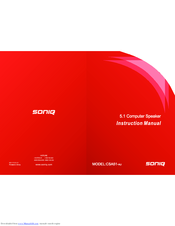 SONIQ CSA51-AU Instruction Manual