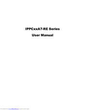 IBASE Technology IPPCxxA7-RE Series User Manual