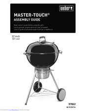 Weber MASTER-TOUCH 14501001 Assembly Manual