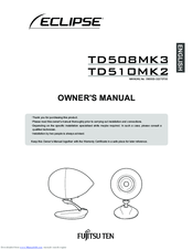 Eclipse TD508MK3 Owner's Manual