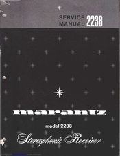 Marantz 2238 Service Manual