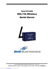 B&B ES1AWB Instruction Manual
