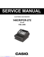 Casio 140PCR-272 Service Manual