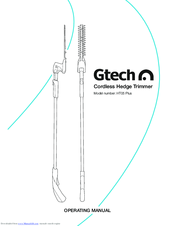 Gtech HT05 Plus Operating Manual
