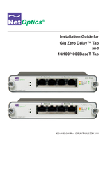 Net Optics 10/100/1000 Base Tap Installation Manual