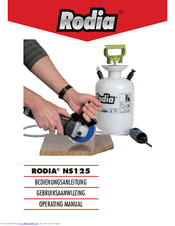 Rodia NS125 Operating Manual