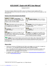 ACS ACS-24UHF/Eagle User Manual