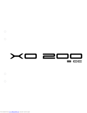 Xo 200 S CC User Manual