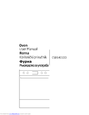 Beko CSE64010D User Manual