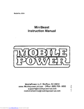 Mobile Power MiniBeast 2004 Instruction Manual