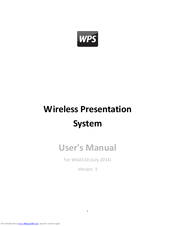 Awind WGA510 User Manual