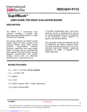 International Rectifier IRDC3847-P1V2 User Manual