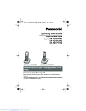 Panasonic KX-TG1612HG Operating Instructions Manual
