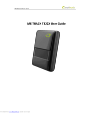 MeiTrack T322X User Manual