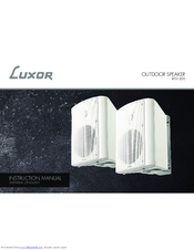 Luxor BTS1200 Instruction Manual