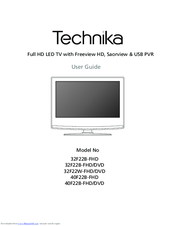 Technika 40F22B-FHD/DVD User Manual