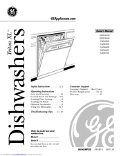 GE Triton XL EDW4000 Owner's Manual