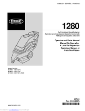 Tennant 1280 Operator And Parts Manual