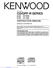 Kenwood CD-406 Instruction Manual