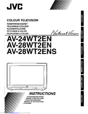 JVC AV-28WT2ENS Instructions Manual