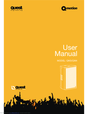 QMotion QM4 User Manual