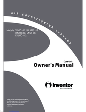 INVENTOR LV2MD I-12 Owner's Manual