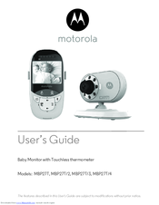 Motorola MBP27T/3 User Manual