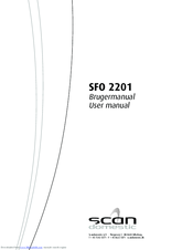 SCAN domestic SFO 2201 User Manual