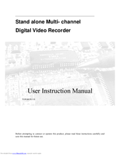Dali dv-dvr404d User Instruction Manual