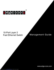 Edge-Core ECS3510-10PD Management Manual