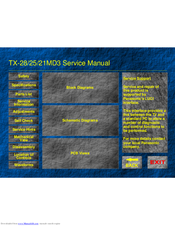 Panasonic TX-25MD3 Service Manual