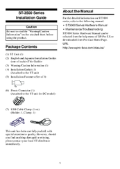 Pro-face AST-3501T Installation Manual