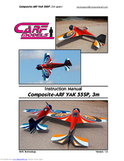 Carf-Models Composite-ARF YAK 55SP Instruction Manual
