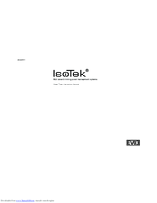 IsoTek EVO3 Super Titan Instruction Manual